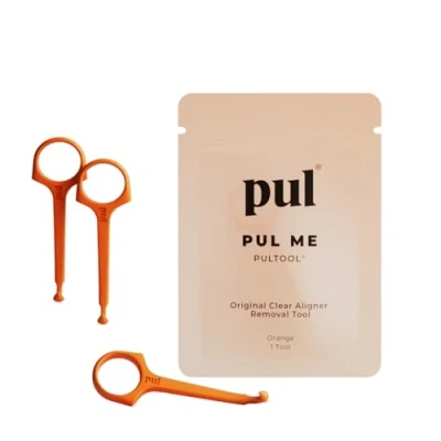 Image of PUL Aligner Removal Tool Safe &amp; Hygienic Hook for Invisalign Retainers Gentle BPA Free Design Daily Use Pack of 3
