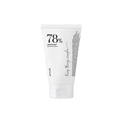 Image of Anua Heartleaf 78% soothing Cream 100ml / 3.38 fl.oz. I moisturizing, the skin, panthenol, ceramide, moisture barrier