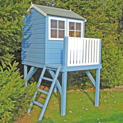 Image of 4 x 6 Shire Bunny Childrens/ Kids Garden Platform Playhouse