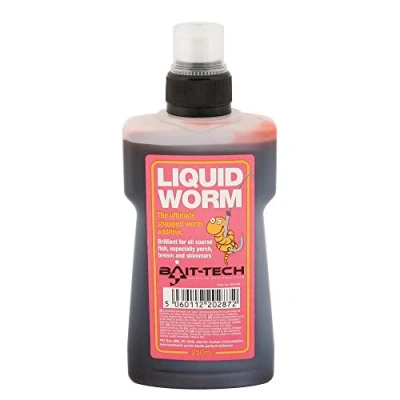 Image of BAIT TECH LIQUID 250 ML ADDITIVE DIP ATTRACTANT (LIQUID WORM)