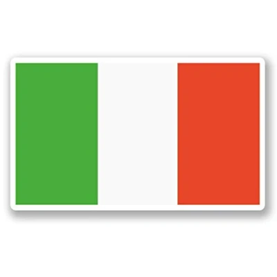 Image of 2 x 10cm/100mm Ireland Irish Flag Window Cling Sticker Car Van Campervan Glass #5279