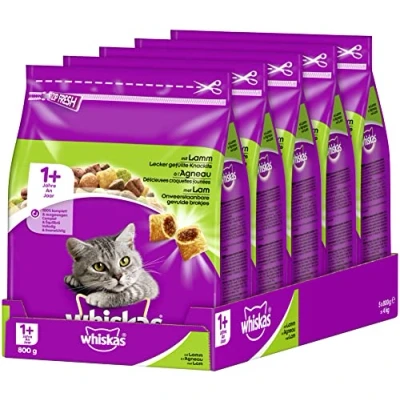 Image of Whiskas Cat Food Dry Adult (Pack of 5)