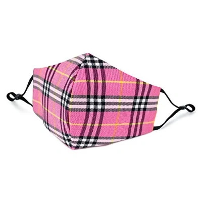 Image of JOE COOL Face Mask Tartan Made With Cotton