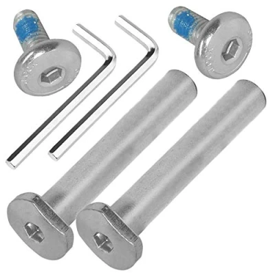 Image of Otfaitp M8 4076 mm Internal Thread Hexagon Socket Screw and Bolt Assortment Sets, Children’s Scooter Parts for 2 3 4 Wheel Kick Repair Front Rear Axle Tools (54 mm)