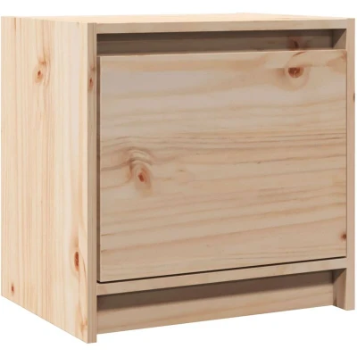 Image of vidaXL Bedside Cabinet 40x30.5x40 cm Solid Pinewood