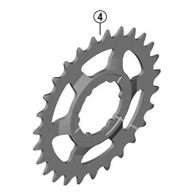 Image of Shimano Nexus CS C7000 Inter 5 sprocket wheel 27T