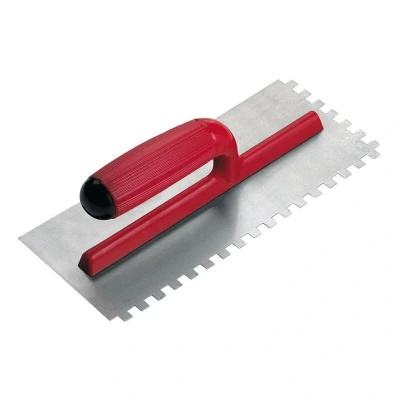 Image of RUBI Pro Steel Notched Trowel 11 x 4in 5/16in Notch
