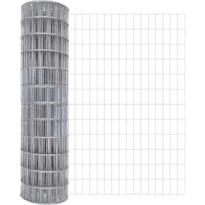 Image of vidaXL Euro Fence 1.2x25 m Galvanised Steel