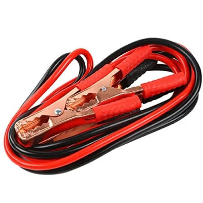 Image of Visiblurry Jump Leads Booster Cables, Heavy Duty Car Van Start 500A Battery Cables For Petrol Truck 6V 12V 24V