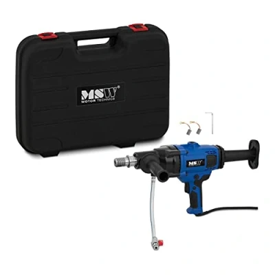 Image of MSW Core Drilling Machine Diamond Coring Drill 2000W 1950rpm DDM150 (Cast Aluminium, Max. Hole Diameter 150mm, Lifting Height 160mm)
