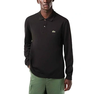 Image of Lacoste L1312 men&#039;s Polo shirt in Black