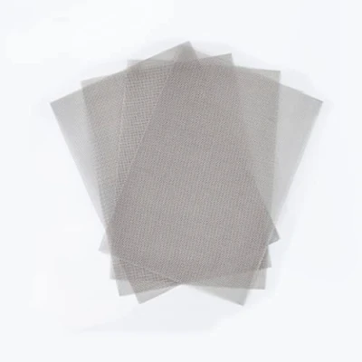 Image of 4Pcs A5 Stainless Steel Woven Wire Mesh Panels Metal Insect Sheet Pest Control Drain Cover Rodent for Home, Kitchen, Garden (150 X 210MM)