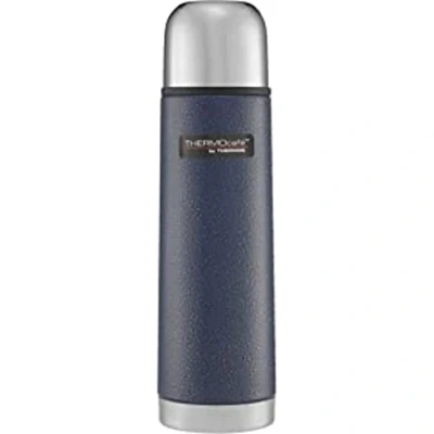 Image of ThermoCafé by Thermos Stainless Steel Flask, Hammertone Blue, 1L