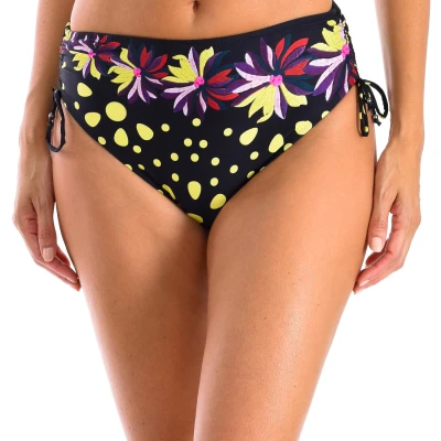 Image of ORY Womenss high waisted bikini bottom W230758 Black Polyamide Size EU 50 (Womens)