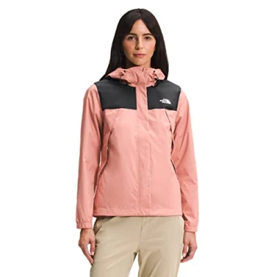 Image of THE NORTH FACE Antora Jacket Tnf Black Rose Dawn XL