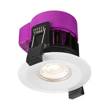Image of KnightsBridge 230V IP65 6W Fire rated LED Dimmable Downlight 4000K