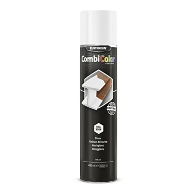 Image of RUST OLEUM 7315.0.4 Combicolor Original Aerosols, Superior Metal Protection, Direct To Rust, White aluminium RAL 9006