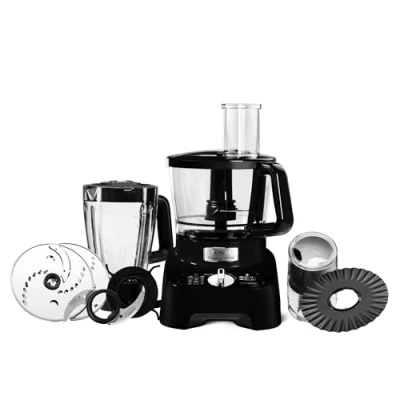 Image of Tefal 8in1 Double Force Pro Food Processor &amp; Blender, 3L Bowl, 2L Jug, 6 speeds, 1000W, Chop, Grate, Slice, Shred, Knead, Beat, Dishwasher Safe, Black, DO821840