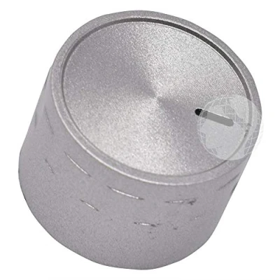 Image of Kit 2 pieces knob (original Beko) for hob, colour grill/silver part number: 150244213 check compatibility in pictures