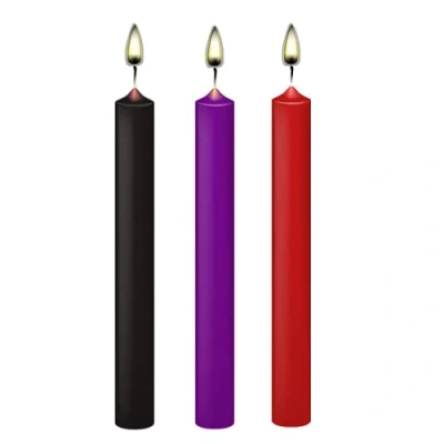 Image of Low Temperature Candles Heat Romantic Wax Play for Lovers Couples Wedding