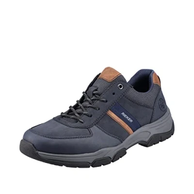 Image of Rieker Men&#039;s 11211 Sneaker, Blue, 9 UK