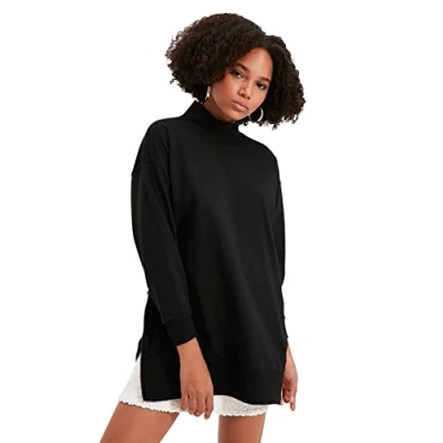 Image of Trendyol Sweatshirt Black Oversize