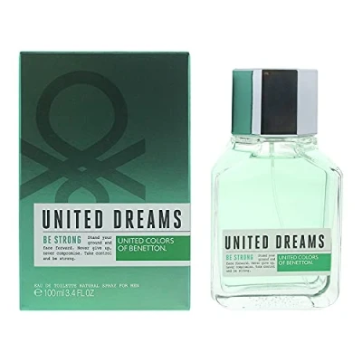 Image of Benetton United Dreams Men Be Strong Eau de Toilette 100ml Spray