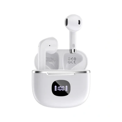 Image of Maplin Dudao Wireless Earphones Bluetooth V5.3 USB C Charging White