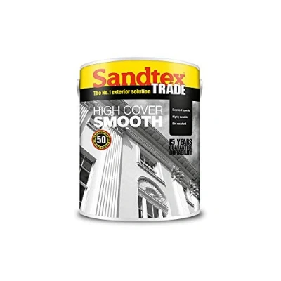Image of Sandtex Highcover Smooth Masonary Paint Gravel 5L