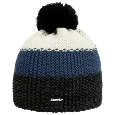Image of Eisbär Star Pompom RL Beanie Hat Winter (One Size Blue)