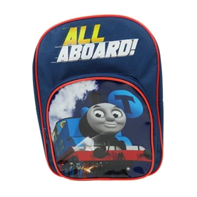 Image of Thomas The Tank Engine Children&#039;s Backpack, 32 cm, 9 Liters, Navy Blue