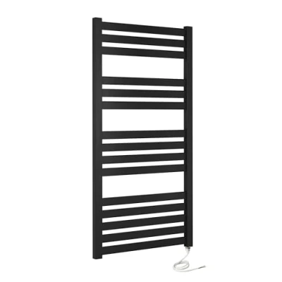 Image of Greened House VAS 500 x 1165mm Designer Electric Towel Warmer Flat Panel Rail