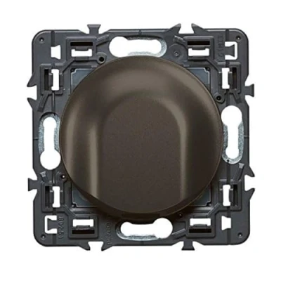 Image of Legrand Céliane Cable Outlet, Black, 099547