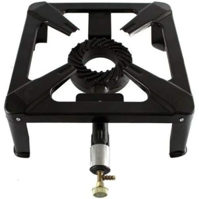 Image of FLORINN&#039;S New Cast Iron Large Gas Lpg Burner Cooker Boiling Ring Restaurant Catering