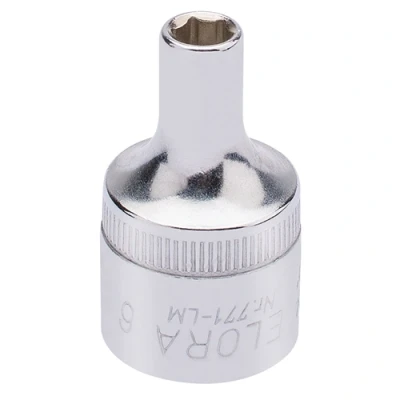 Image of Elora Hexagon Socket, 1/2&quot; Sq. Dr., 6mm