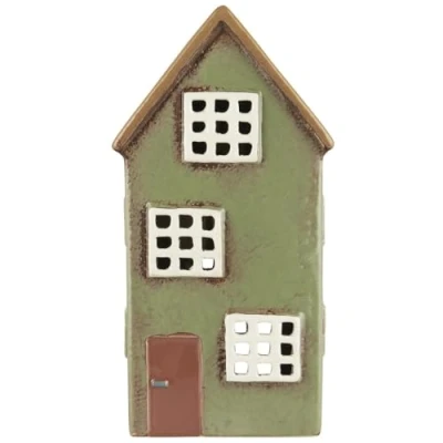 Image of IB Laursen House f/tealight Nyhavn brown door