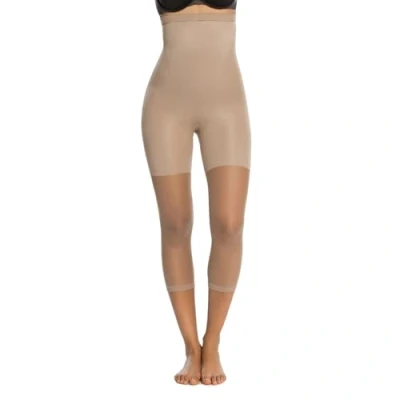 Image of Spanx In Power Line Super High Footless Shaper Pantyhose Nude A