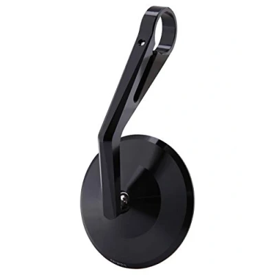 Image of handle bar end mirror MONTANA, black, E mark