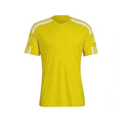 Image of adidas Performance Squadra 21 Trikot Print Tshirt, Men&#039;s, Size: Small, Yellow