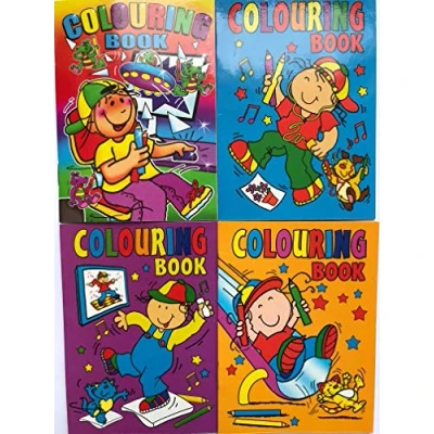 Image of WF Graham 10 x A6 MIXED COLOURING BOOKS