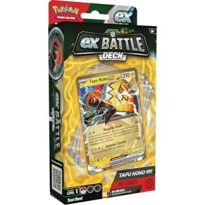 Image of Pokémon TCG: Tapu Koko ex Battle Deck (Ready to Play 60 Card Deck)