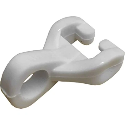Image of Fort Fasteners Curtain Rail Gliders To Fit Swish Twinglide Nylonglide Track White Maxi 20