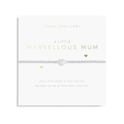 Image of Joma Jewellery A Little Marvellous Mum Bracelet One Size Stretch Ladies Gift