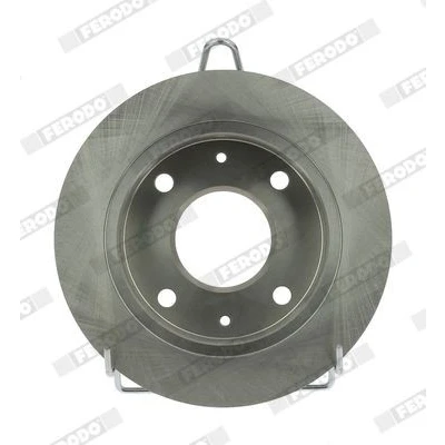 Image of 5171202000, 5171202100, 5171202110, 5171202110DS Brake disc FERODO PREMIER DDF1077 230mm 11mm 4 114,3mm solid Oiled HYUNDAI: Amica / Atoz