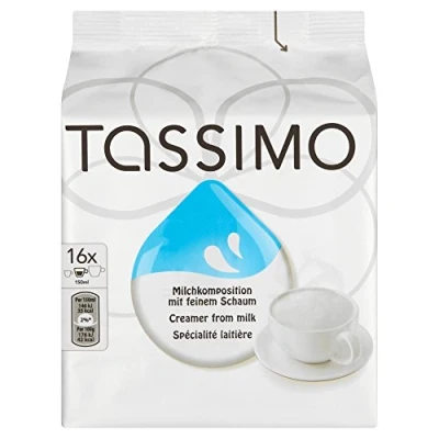 Image of Tassimo milk creamer 344 g, 16 discs/pods