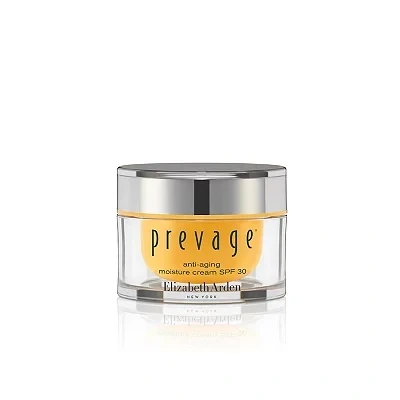 Image of Elizabeth Arden PREVAGE® Anti Aging Moisturizer Cream SPF30 with Idebenone, 50ml, Ageing Skincare to Nourish &amp; Smooth Sun Protection, for Day