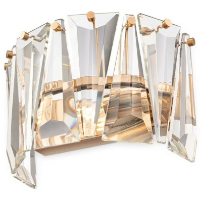 Image of Modern Puntes Gold Wall Lamp