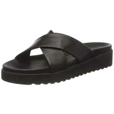 Image of Buffalo Javia, Women’s Mules, Black (Black 000), 4 UK (37 EU)