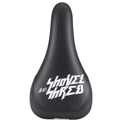 Image of Reverse Nico Vink Shovel &amp; Shred MTB FR Downhill Bicycle Saddle Black/Grey