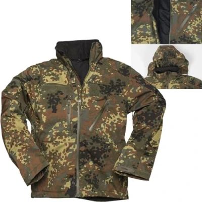 Image of Mil Tec Unisex Scu 14 Flectar Jacket, Navy Multicolor, XXL UK